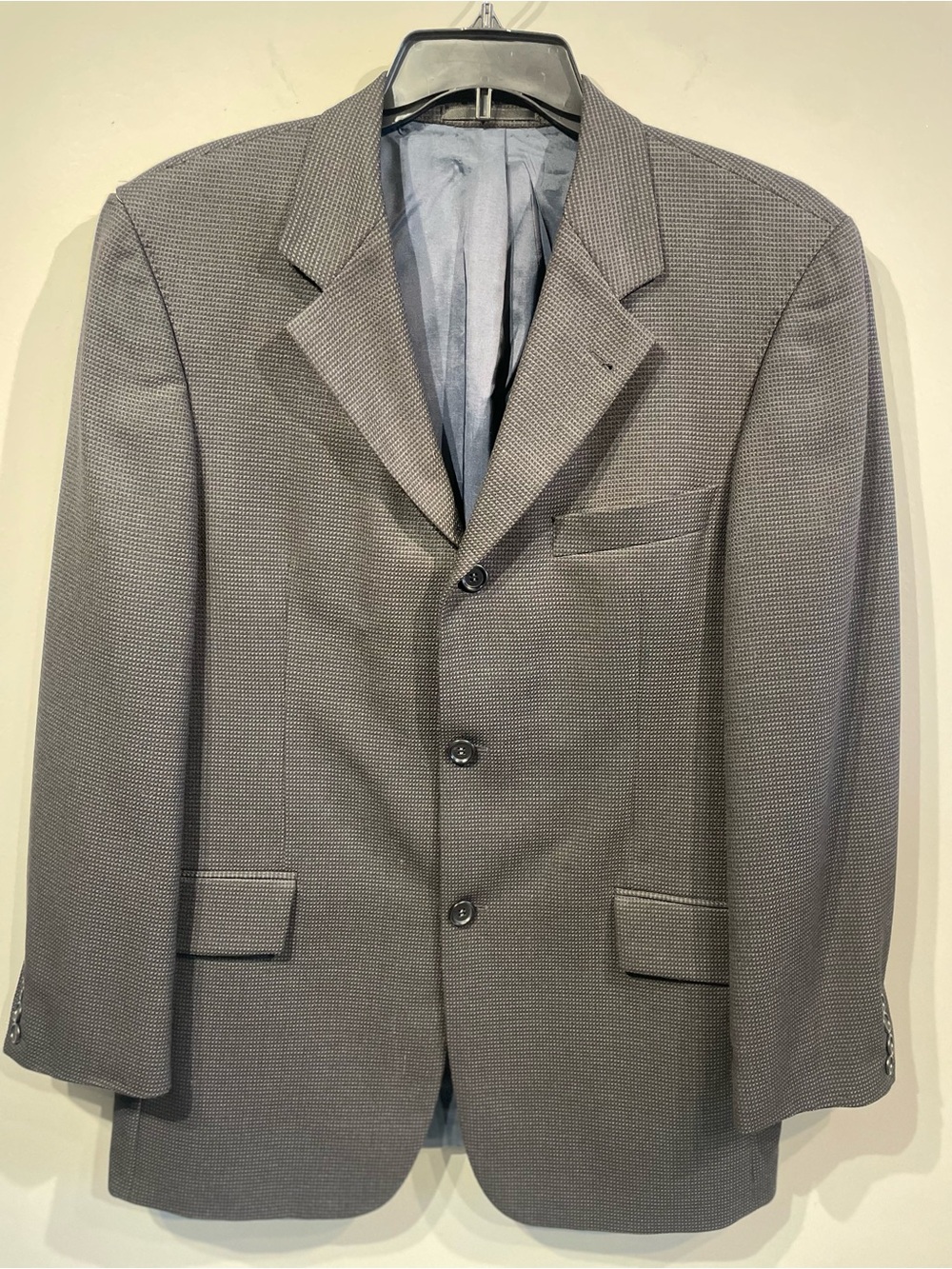Hugo Boss Gray Textured Men's Sport Coat
